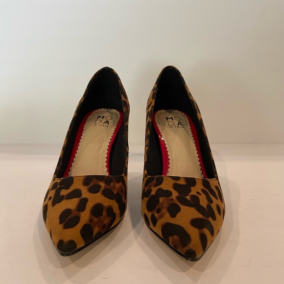 Moda in Pelle leopard shoes. EUC. The Calandria - Picture 10 of 13